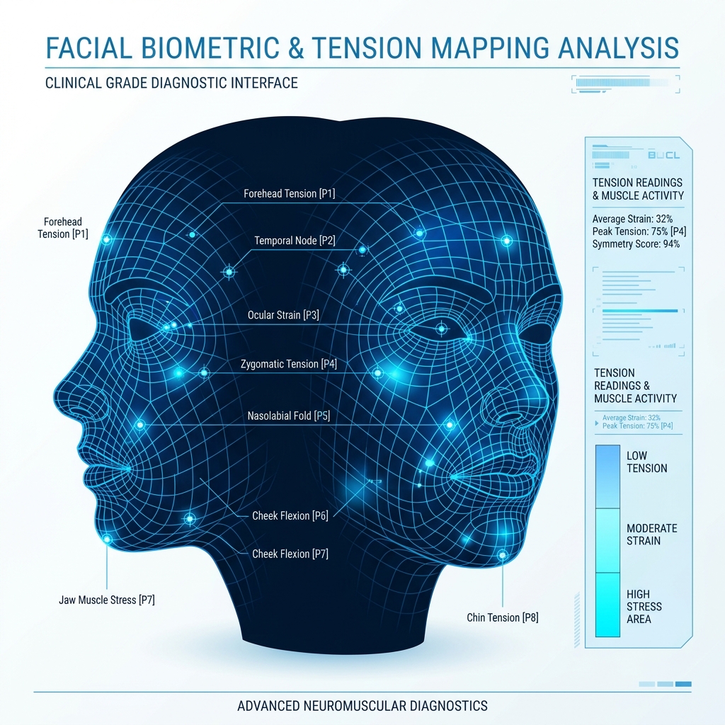 Facial Tension Mapping